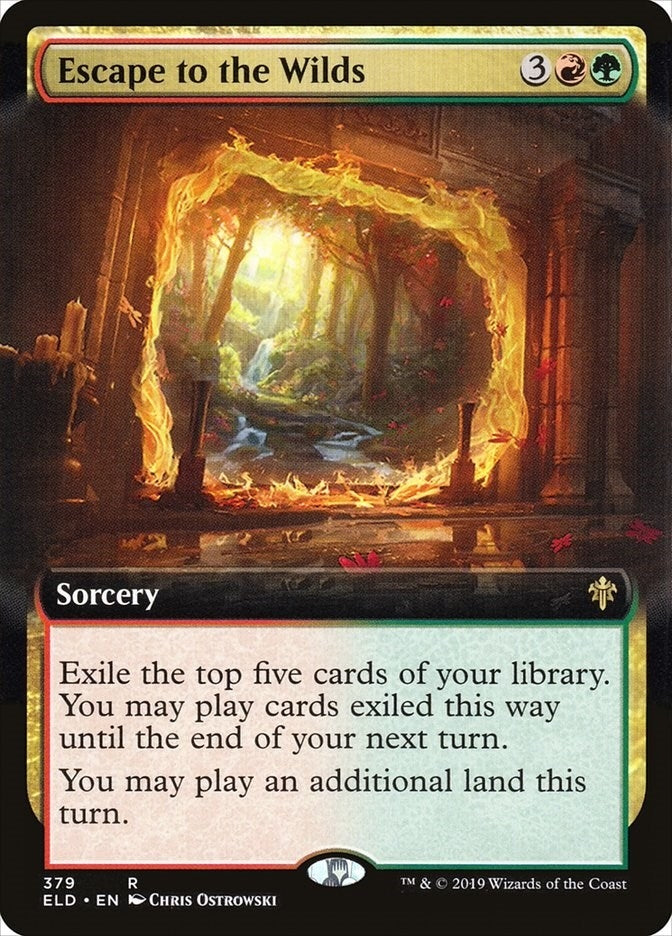 Escape to the Wilds Extended Art (379) [ELD]