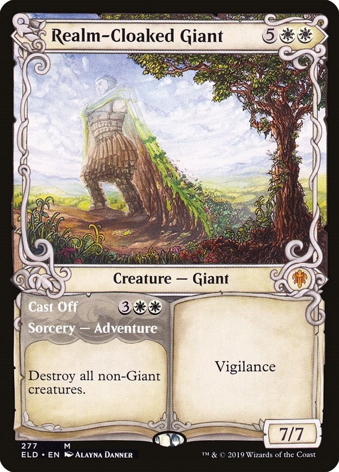 Realm Cloaked Giant Showcase (277) [ELD]