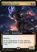 Stormfist Crusader Extended Art (383) [ELD]