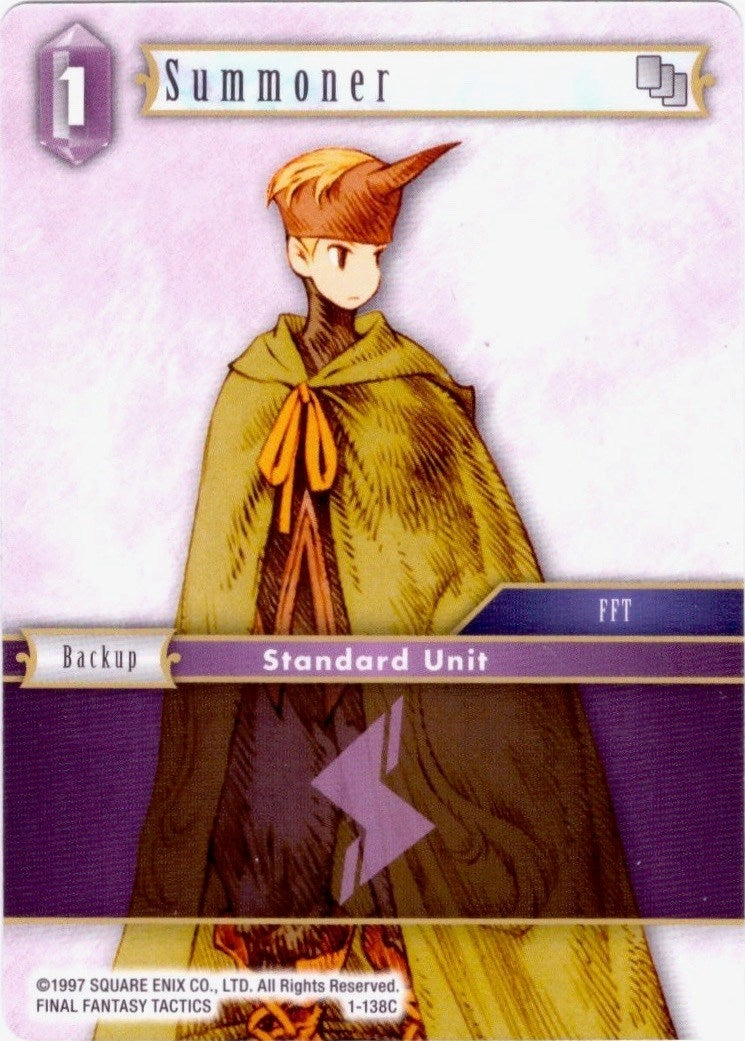 Summoner Male Unit 1 138C (1-138C) [DEC]