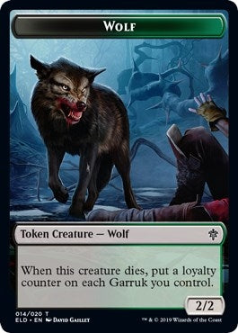 Wolf Token (14) [ELD]