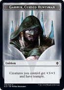 Emblem Garruk Cursed Huntsman (19) [ELD]