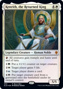 Kenrith, the Returned King (Buy-A-Box) [Throne of Eldraine Promos]