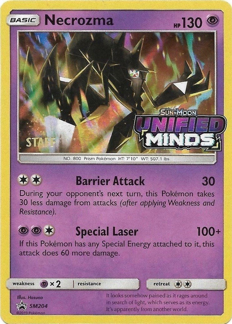 Necrozma SM204 Prerelease Staff (SM204) [SMP]