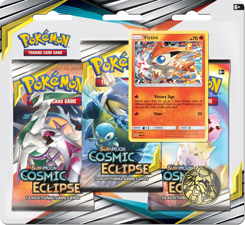 Cosmic Eclipse 3 Pack Blister Victini [SM12]