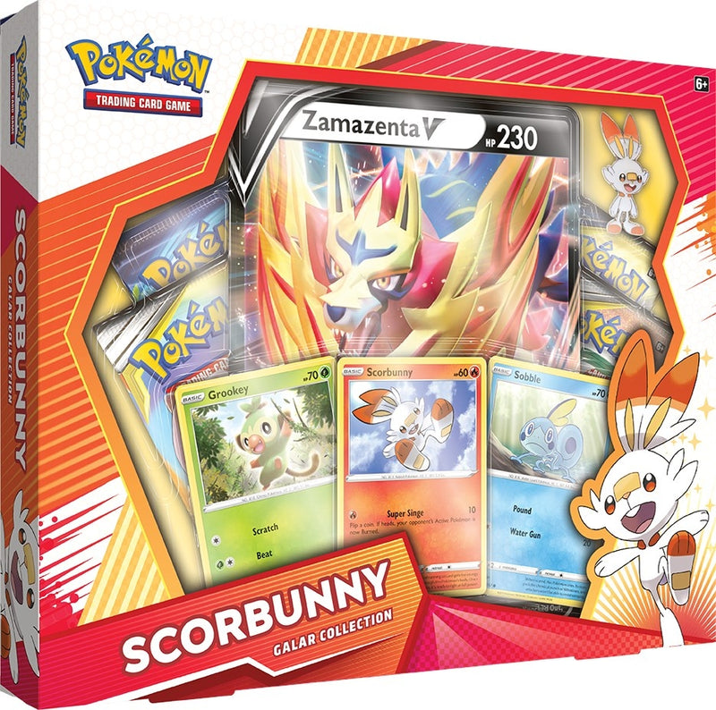 Galar Collection Scorbunny with Zamazenta V [MCAP]