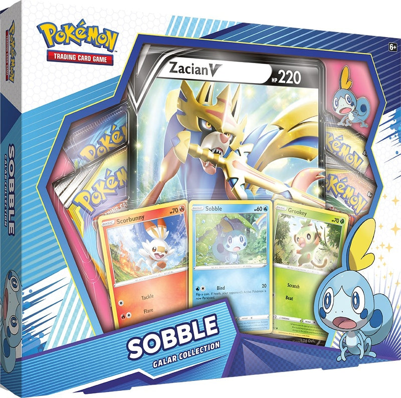 Galar Collection Sobble with Zacian V [MCAP]