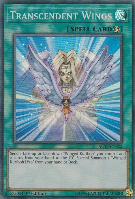 Transcendent Wings [AC19-EN022] Super Rare