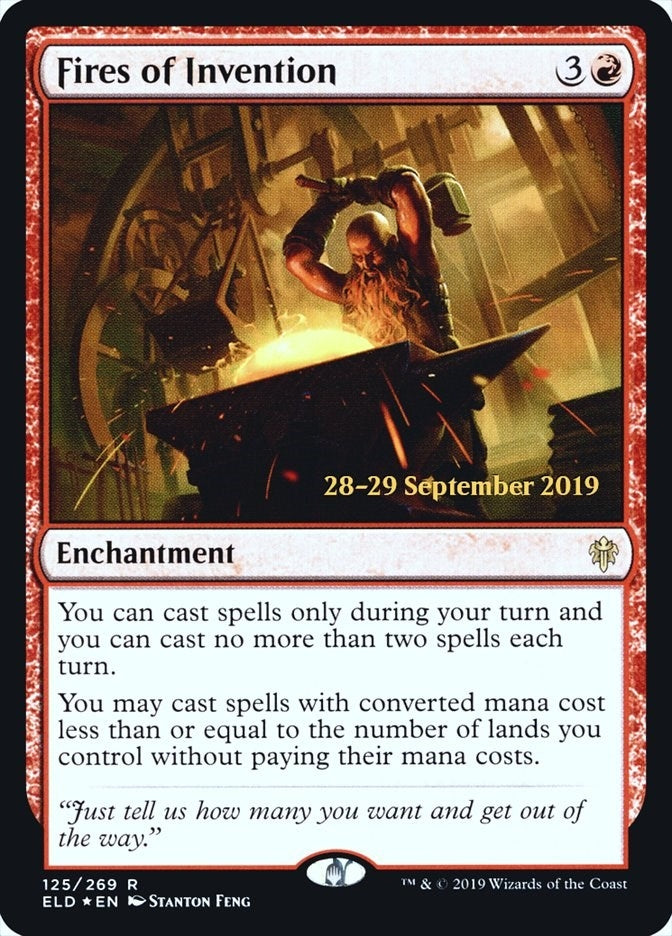 Fires of Invention (125) [PRE]