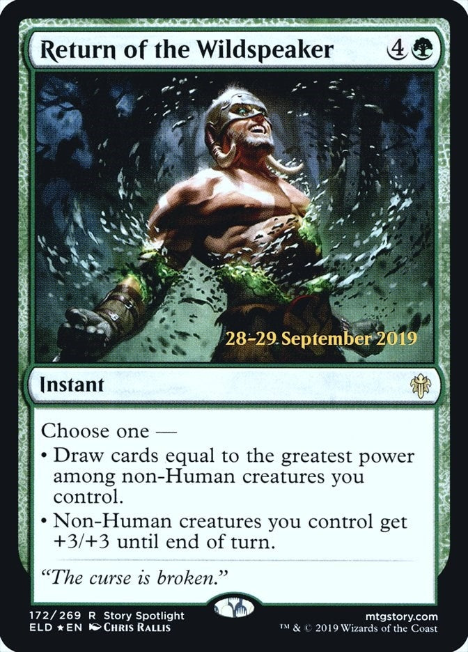 Return of the Wildspeaker (172) [PRE]