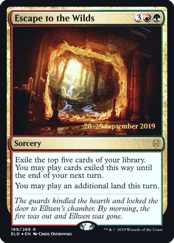 Escape to the Wilds (189) [PRE]