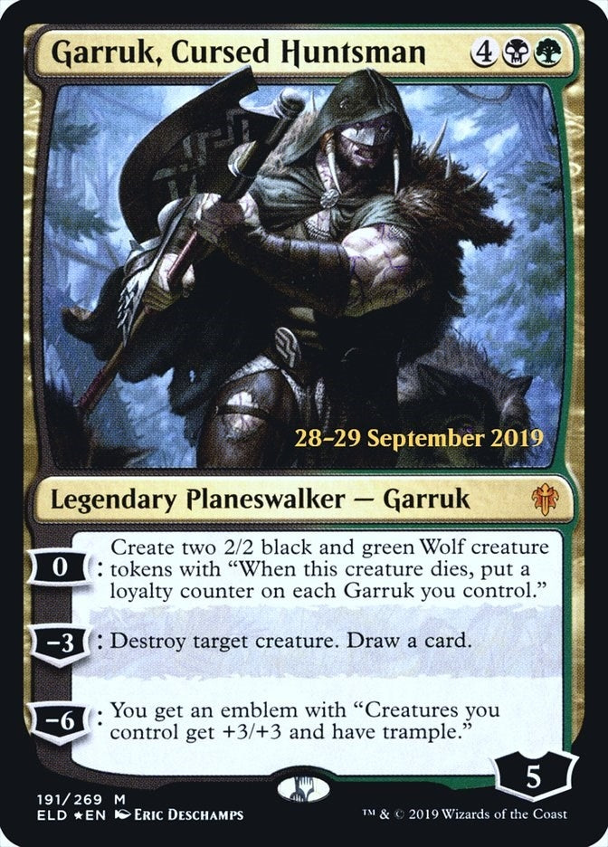 Garruk Cursed Huntsman (191) [PRE]