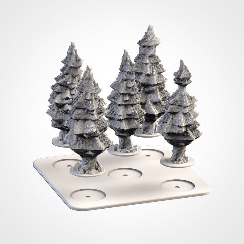 Classic Forests 3D printed terrain view 19