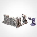 Abandoned Ruins GW 10th 3D printed terrain view 19