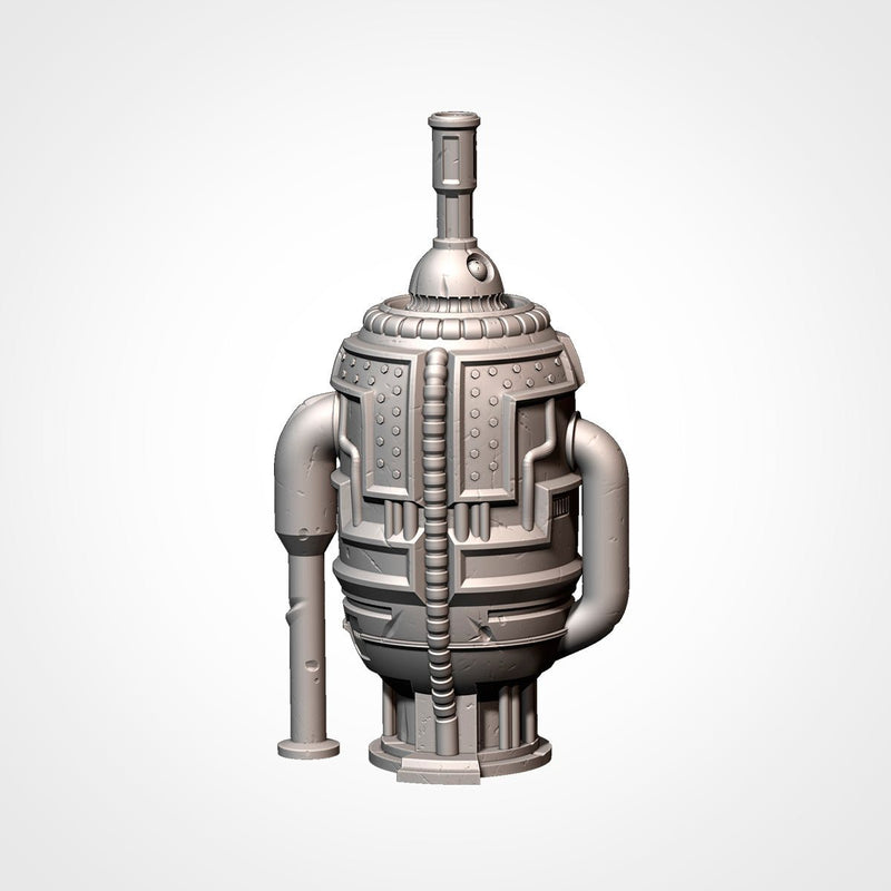 Industrial Sector 3D printed terrain view 19