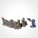 Industrial Ruins GW 10th 3D printed terrain view 19