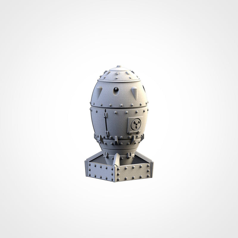 Nuclear Plants 3D printed terrain view 19