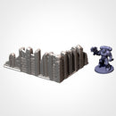 City Classic Ruins GW 10th 3D printed terrain view 19