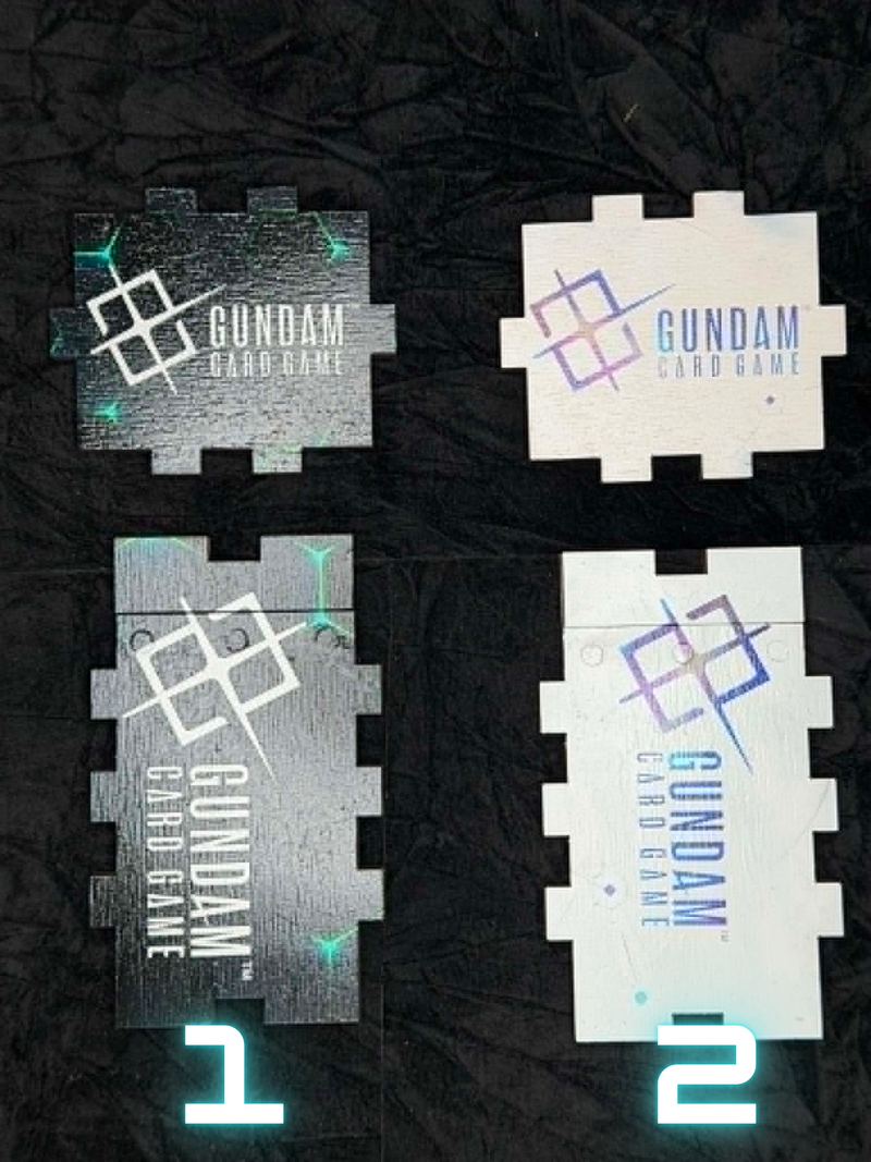 Premium Gundam Hardwood Deck Box - Magnetic Card Storage