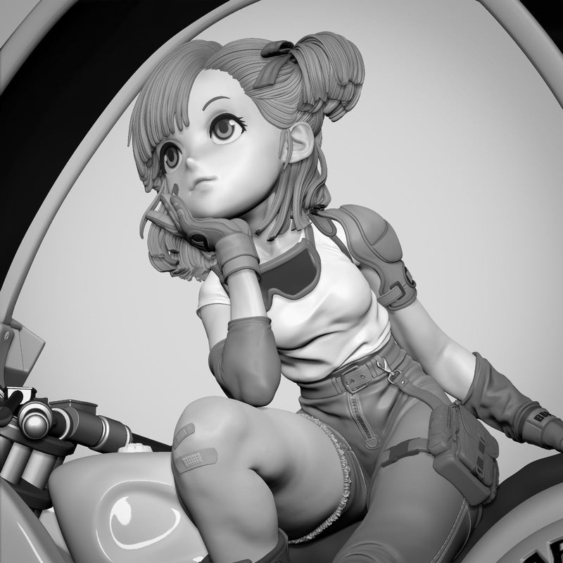 Bulma Resin Statue - view 7