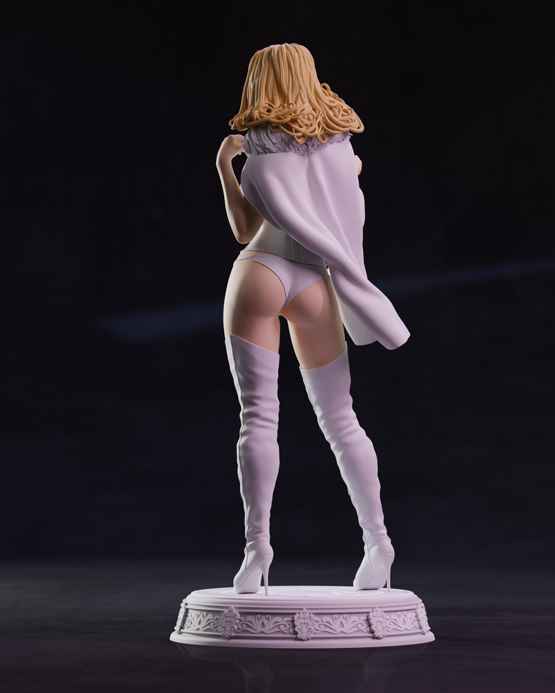 Emma Frost Resin Statue - view 8