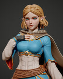 Princess Zelda Resin Statue - view 1