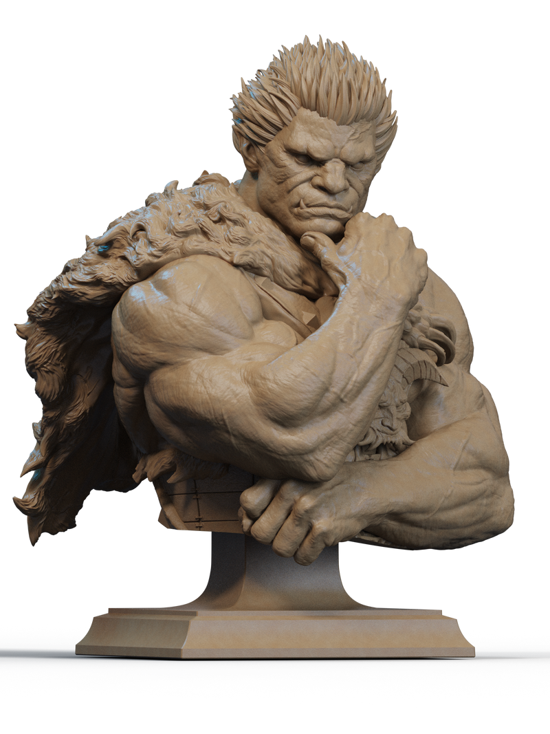 Zodd Resin Bust - view 1