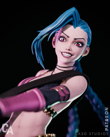 Jinx - 2 Resin Statue - view 1