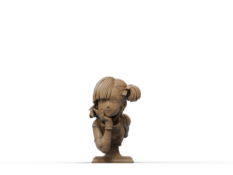 Bulma Resin Bust - view 1
