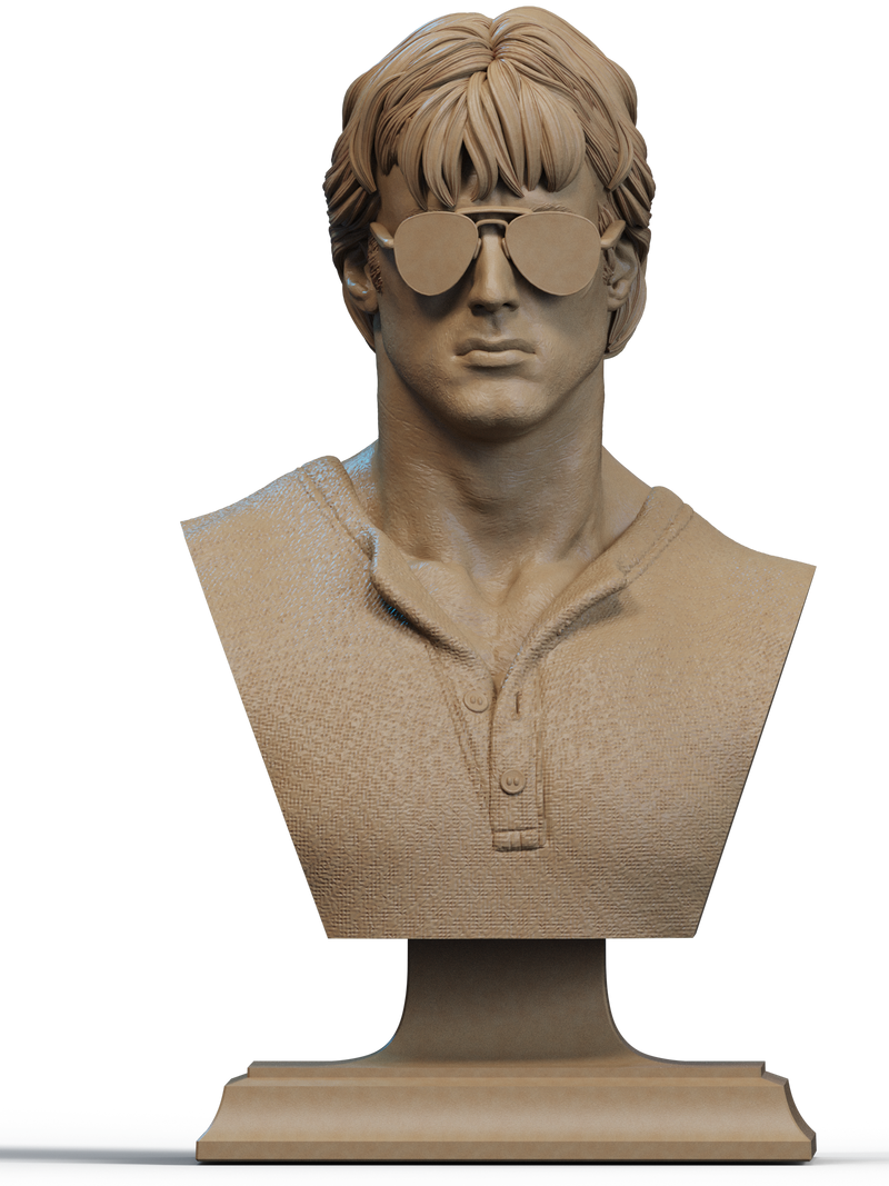 Rambo, Cobra and Hawk Resin Bust - view 5