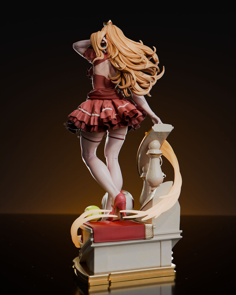 Princess Peach Resin Statue - view 3