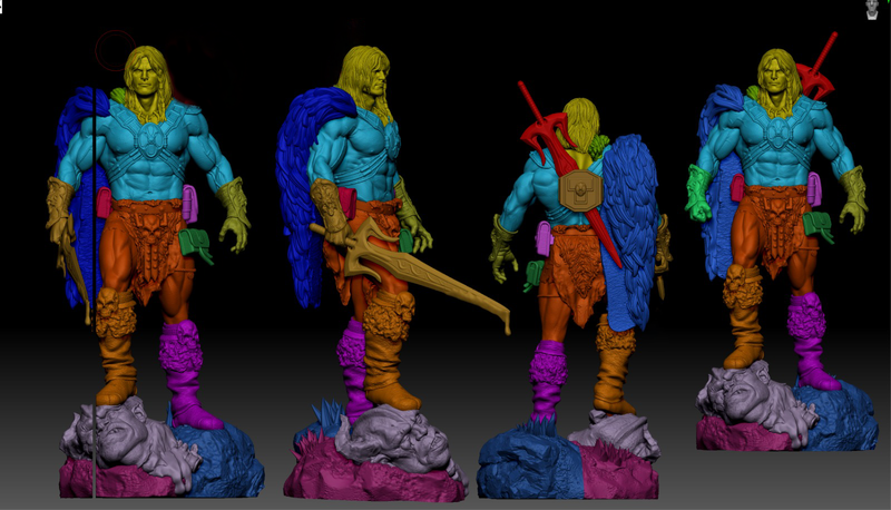 He-Man Resin Statue - Design 2 - view 8