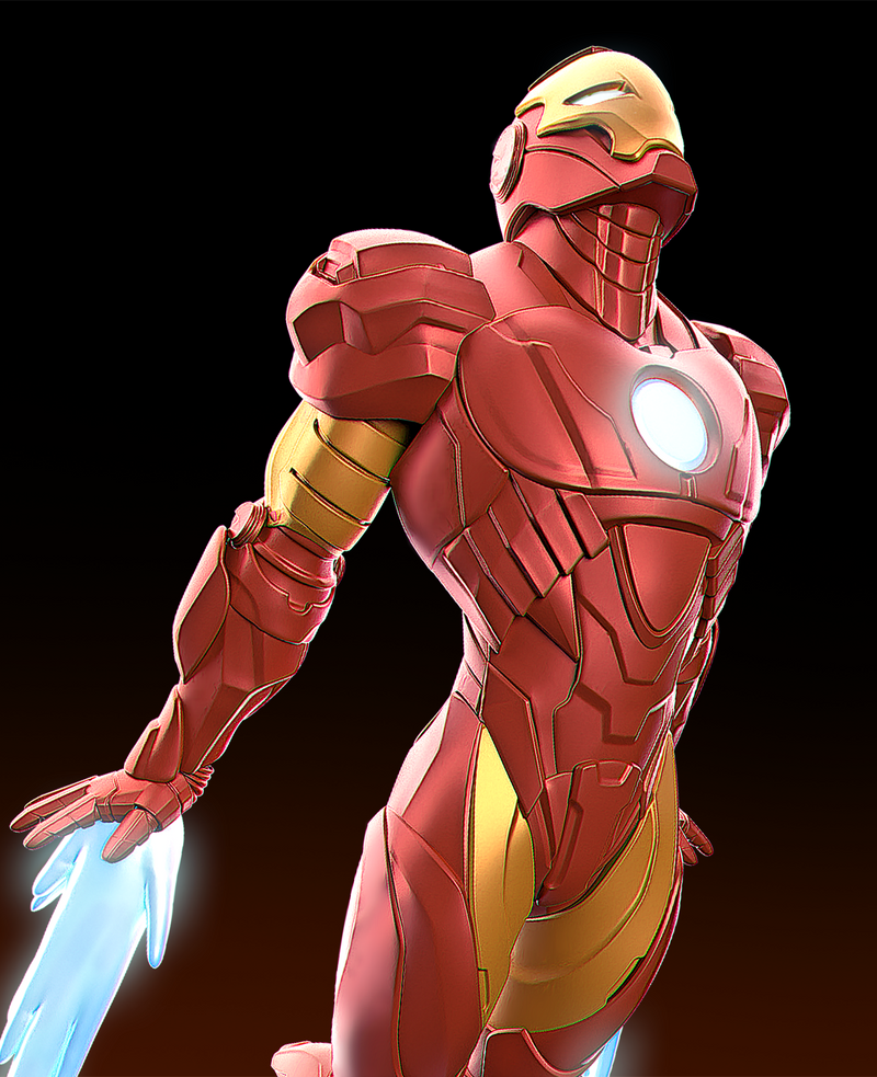 Iron Man Resin Statue - view 2