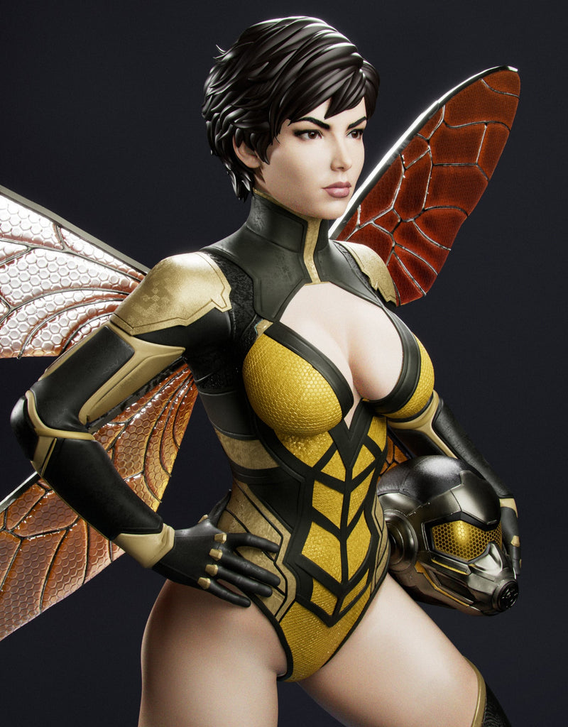 Wasp Resin Statue - view 6