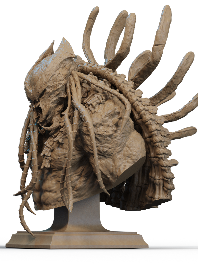 Predator King Resin Bust - view 2