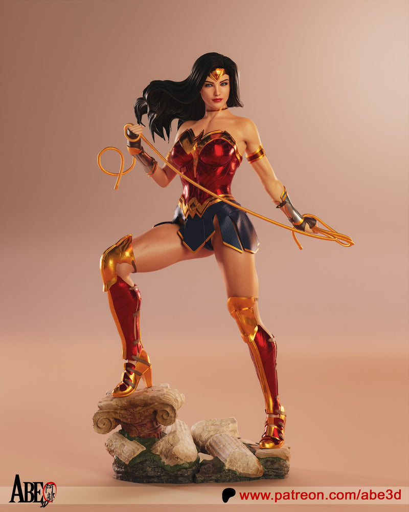 Wonder Woman Resin Statue - view 1