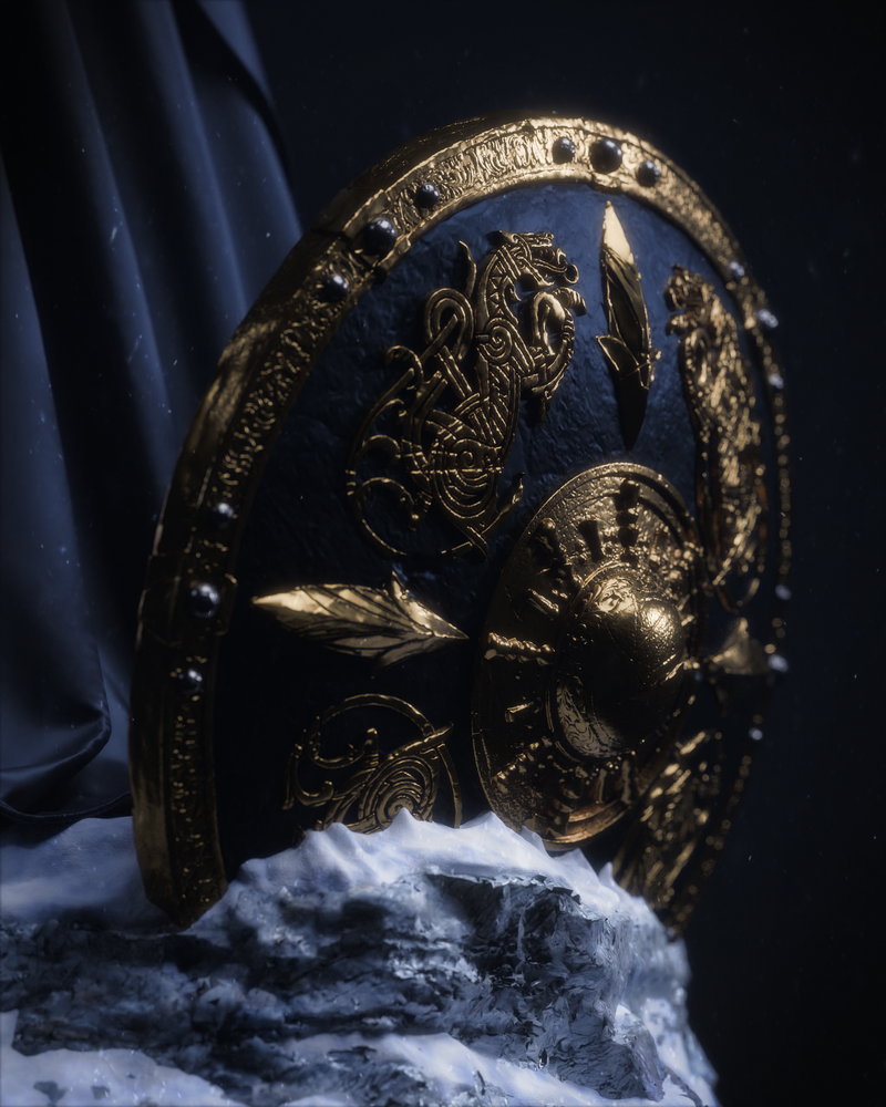 Freyja Resin Statue - view 3