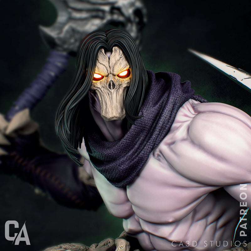 Death Resin Statue - Design 1 - view 1