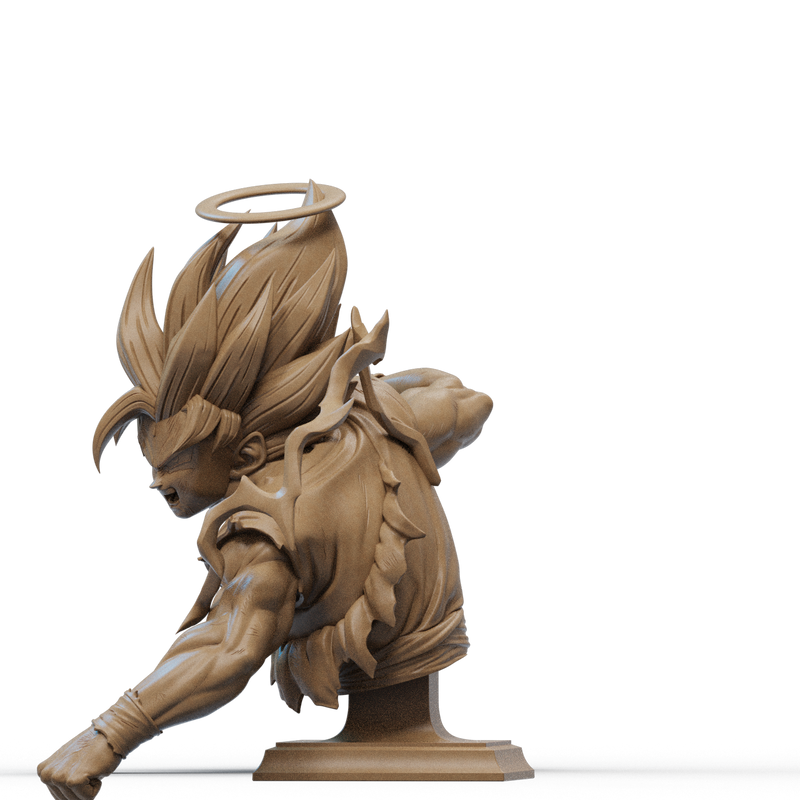 Goku Resin Bust - view 3