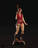 Claire Redfield Resin Statue - view 2