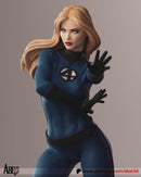 Sue Storm Resin Statue - view 1