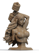 She Hulk Resin Bust - view 2