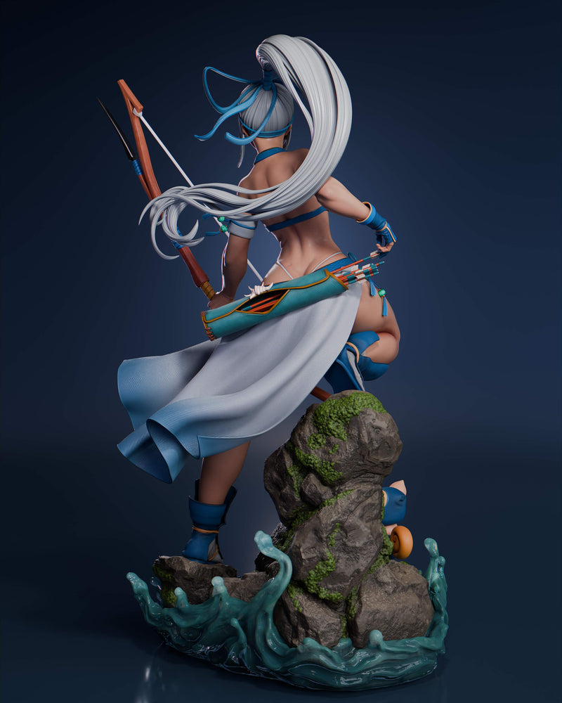 Mina Majikina Resin Statue - view 3