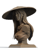 Psylocke Resin Bust - view 2