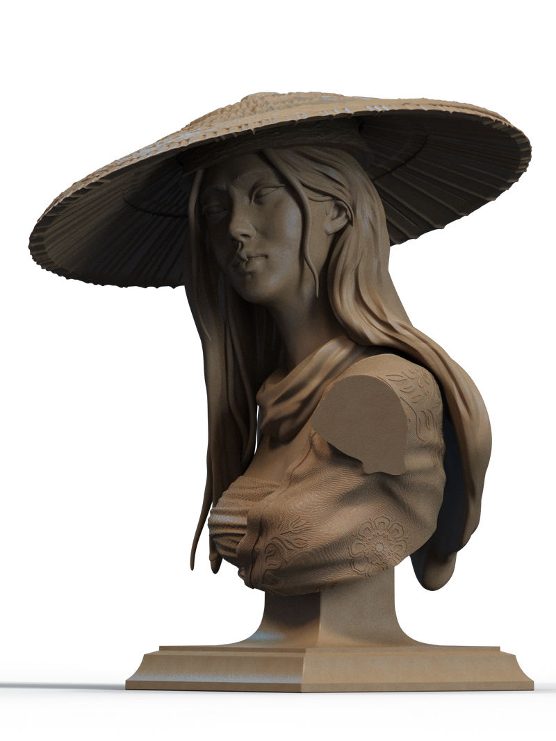 Psylocke Resin Bust - view 2