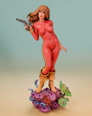 Barbarella Resin Statue - view 2