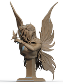 Divine Fairy Resin Bust - view 2