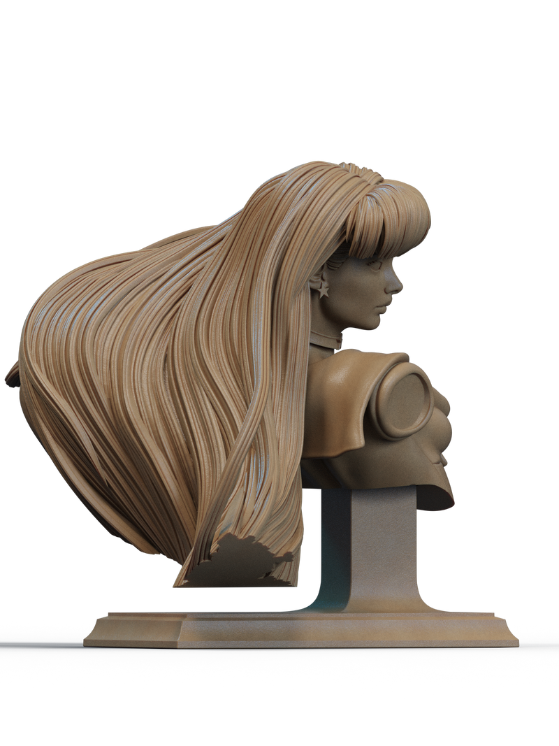 Rei Hino Resin Bust - view 2