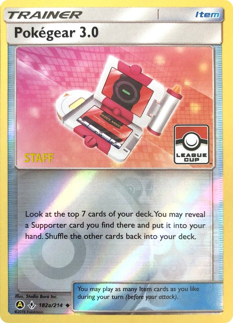 Pokegear 30 182a 214 League Cup Staff (182a/214) [PR]