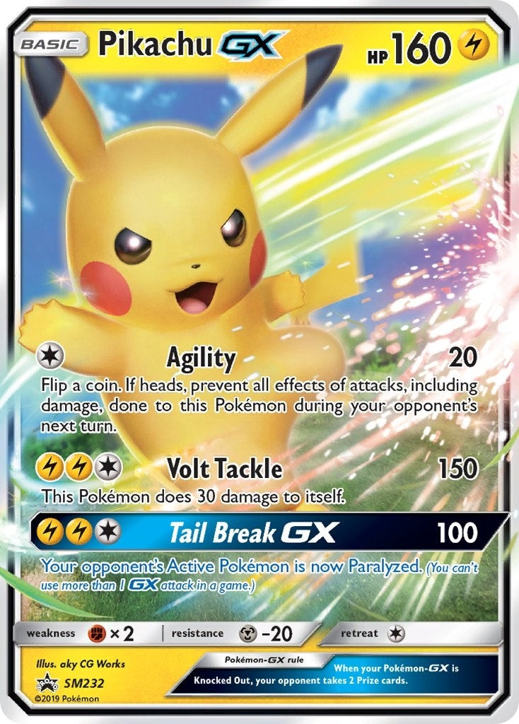Pikachu GX - SM232 (SM232) (SM Promos)